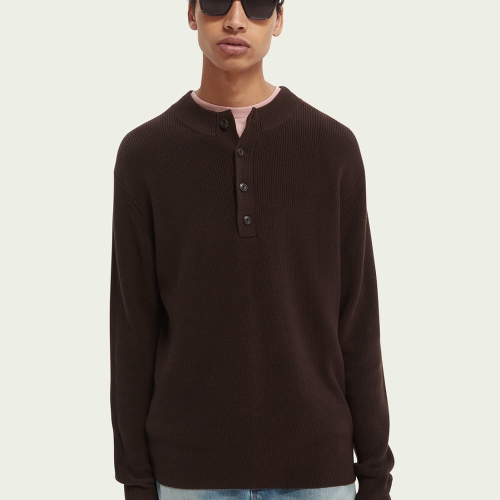 Scotch and Soda - Men's Brown Sweater - Size Small
